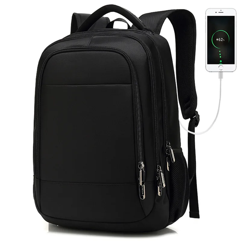 

Waterproof Laptop Bag Anti-Theft Protective School Bag Large Capacity Business Travel Computer Backpack with USB Charging