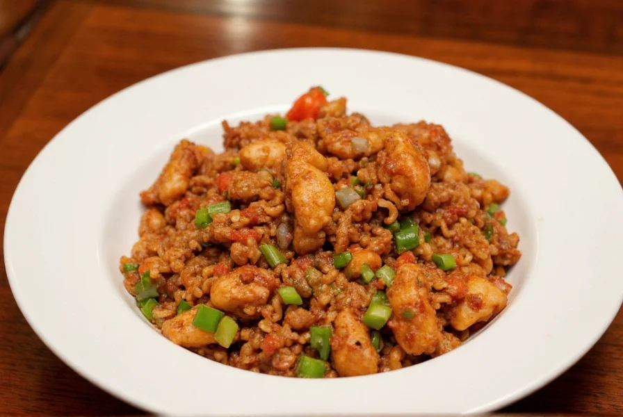 Final Jambalaya Plate