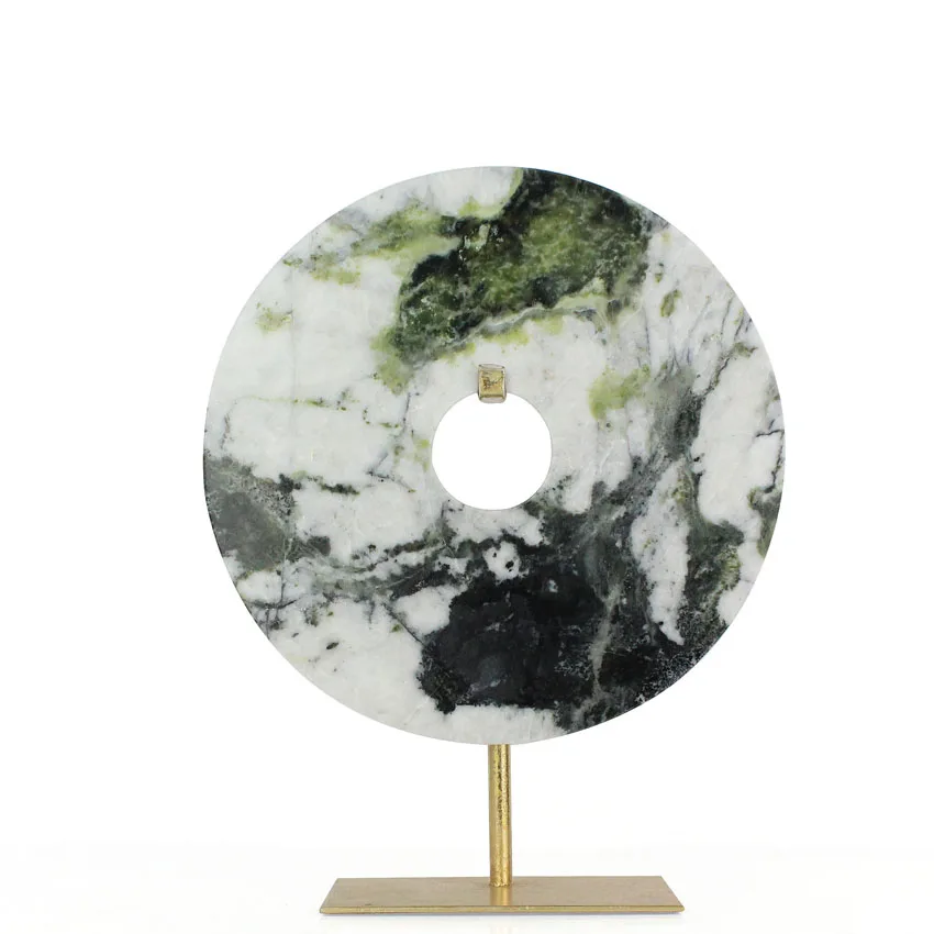 New design marble with metal base home decor decorative accessories for home manufacture