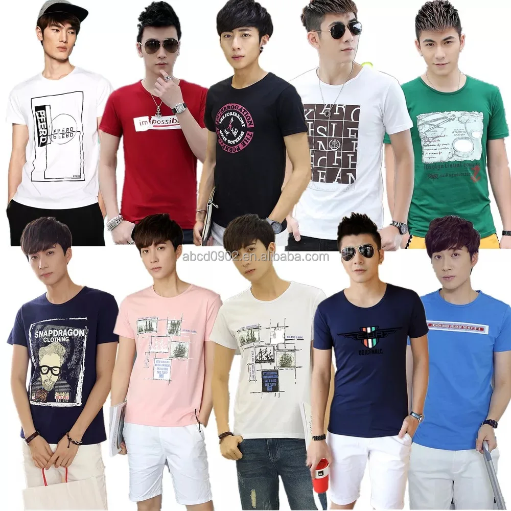 

2021 summer new casual men's cotton T-shirt professional factory production wholesale, stock spot