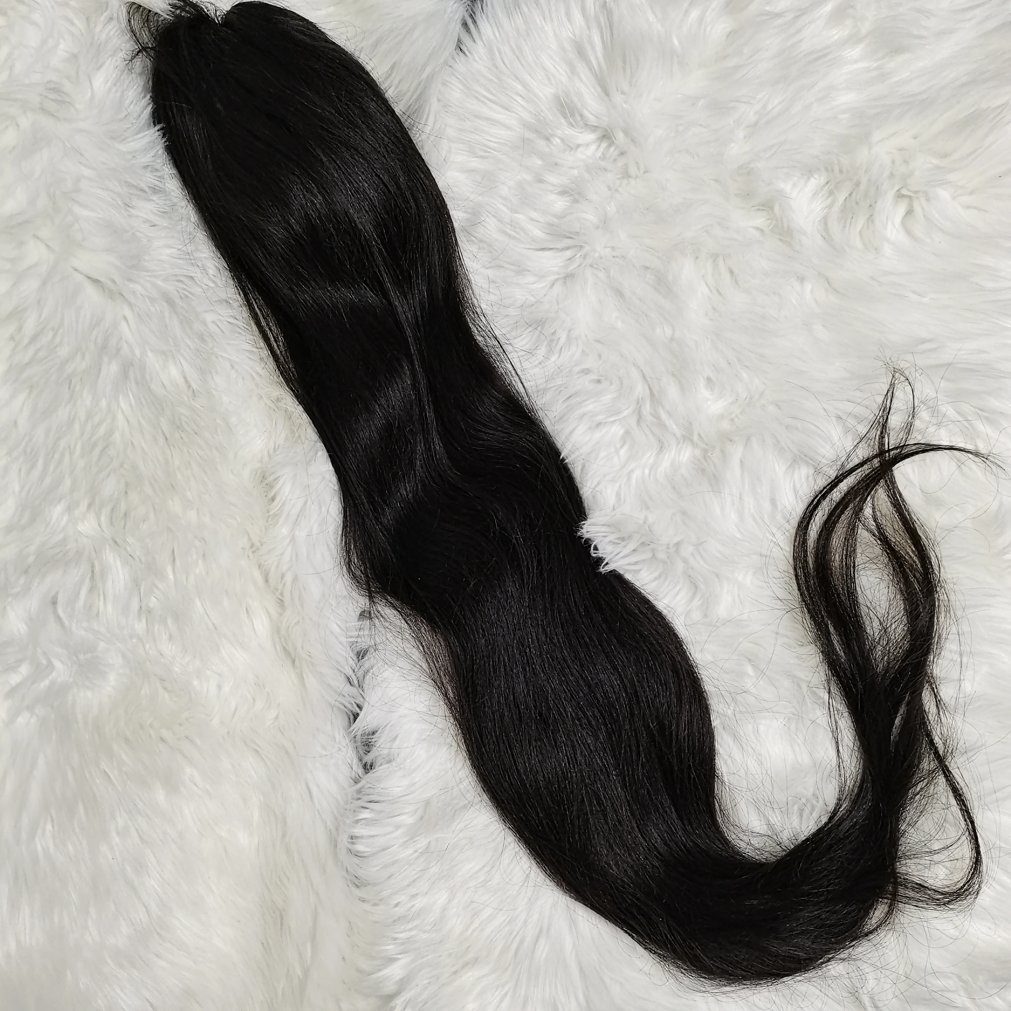 

A wholesale mink full lace wig 10A real hair wig