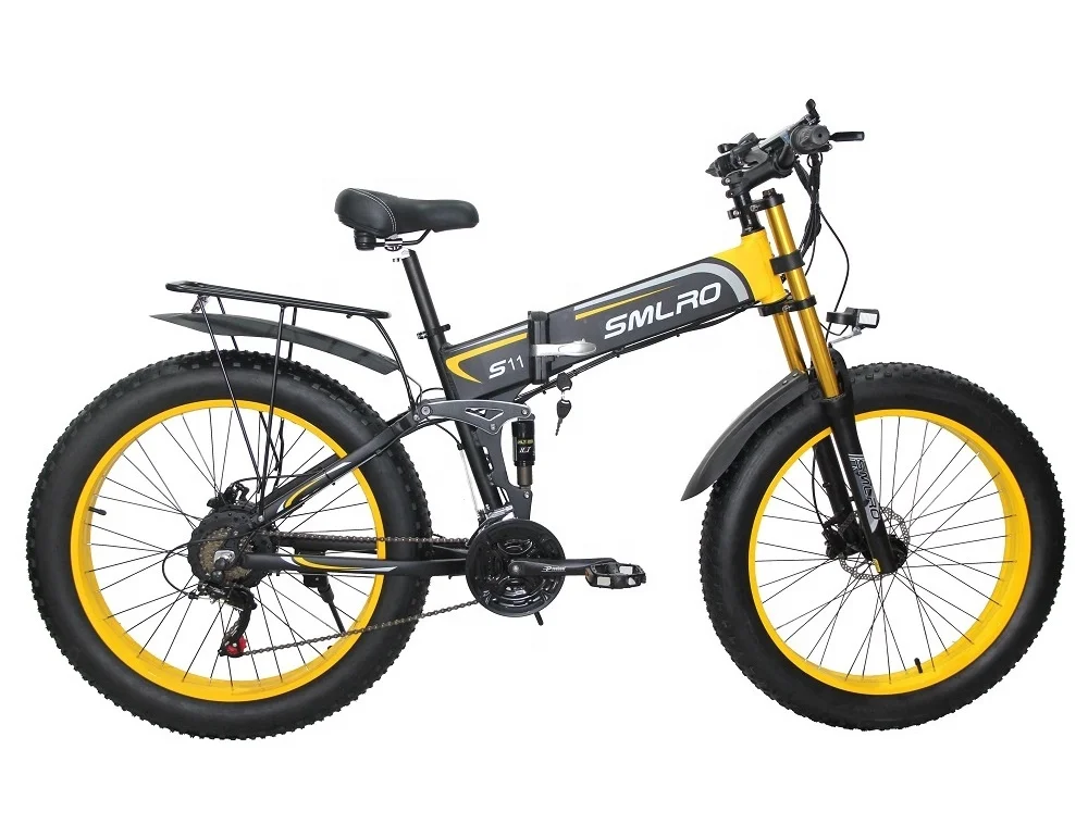 

48v 1000w folding electric bike 26inch 14Ah S/\MSUNG electric bicycle 1000W EU Stock Dropship Available