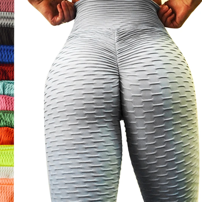 

Hot Sexy Ladies Workout Active Wear Women Sport Butt Lift Clothing High Waisted Yoga Pants Leggings Fitness With Custom logo, Picture shows