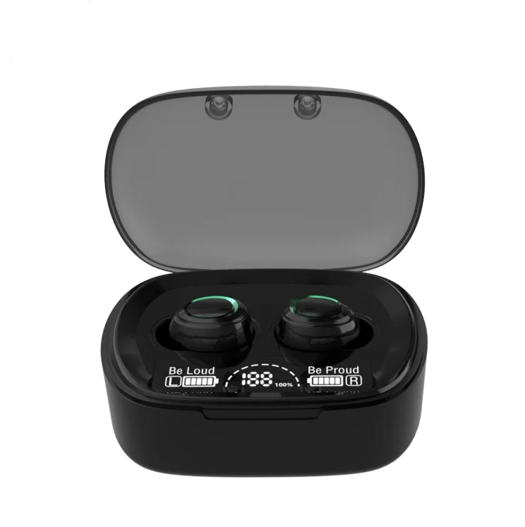 

Hot Sales Best Headphones MD06 Mini In-ear TWS Wireless Touch Digital Display Earphone