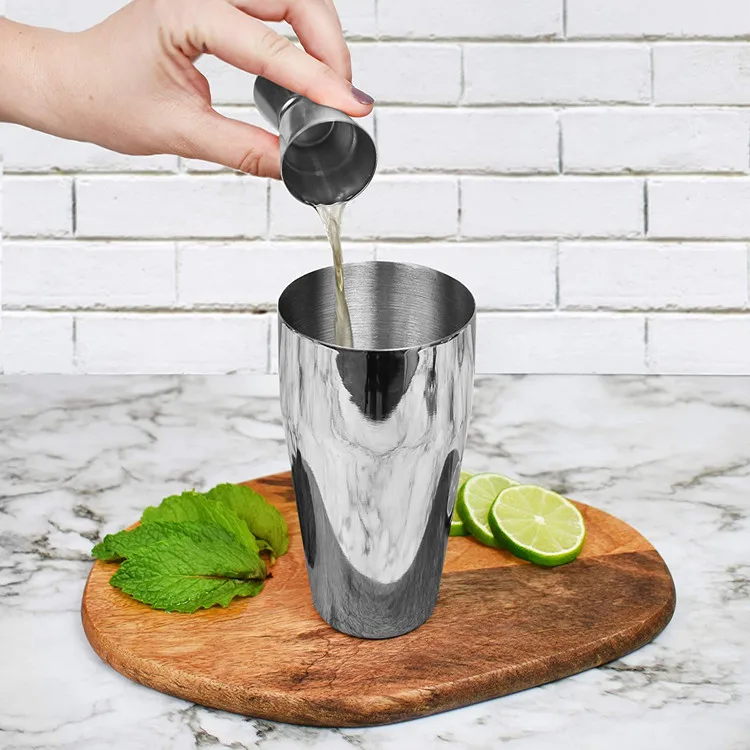 
Amazon hot 11-piece Stainless Steel Cocktail Shaker Bartender set 