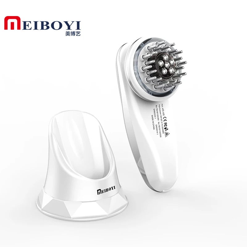 Meiboyi Hot Selling Mul-function Hair Growth Massager Electric Comb Vibration Hair Massager Scalp Brush Beauty Home Use Salon