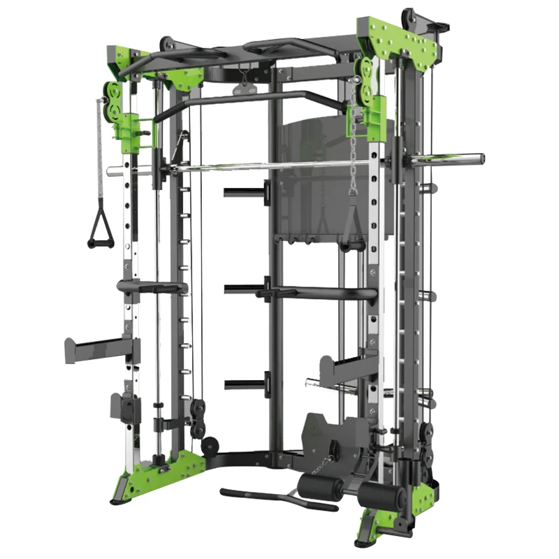 

Home Gym sale online home use power rack multifunctional smith machine trainer, Optional