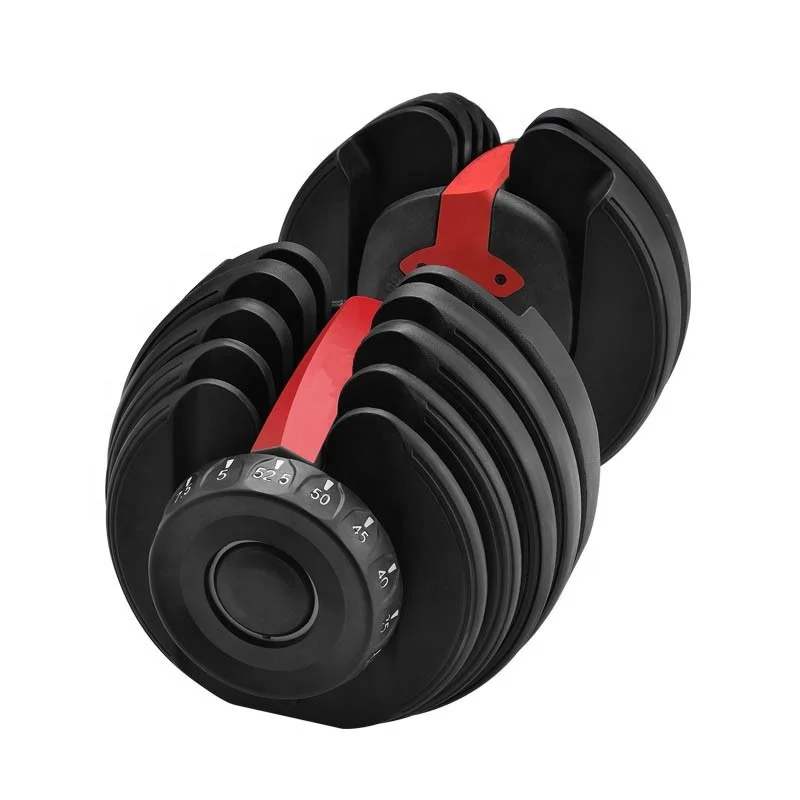 

Wholesale IN STOCK 24kg 40kg 50Kg Dumbbell Set Weight Adjustable Dumbells