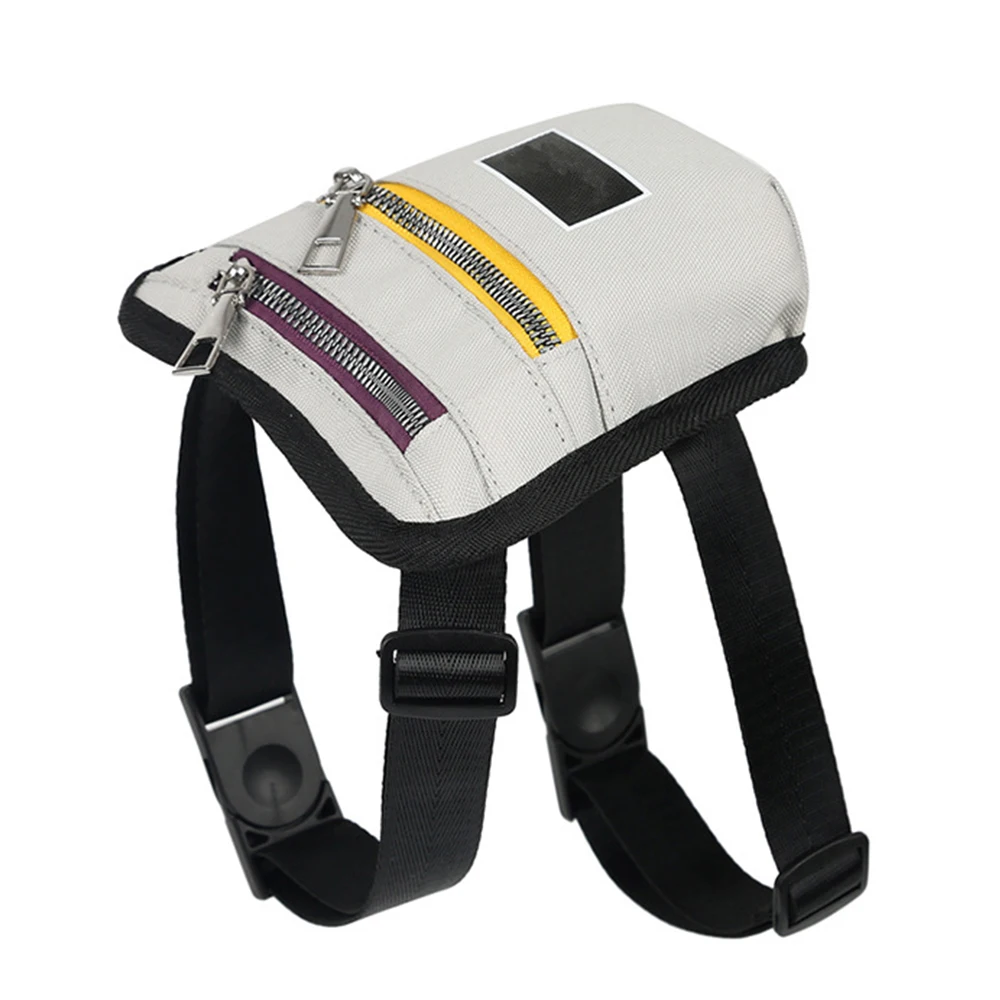 

Oxford pet bag outside Walking Training dog Lightweight backpack adjustable saddle bag with reflective dog bag, As picture or customized