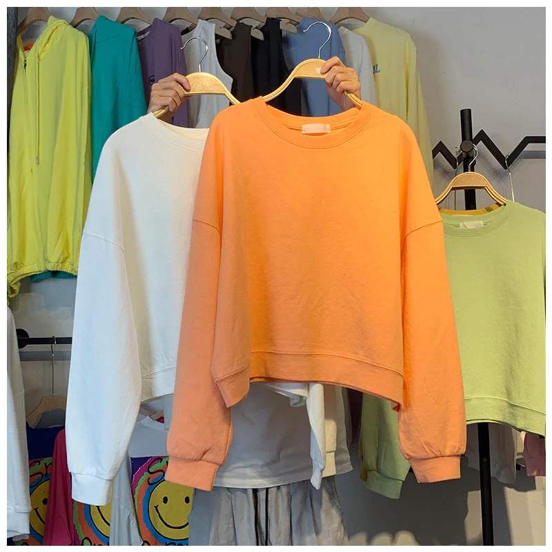 

Women's Hoodies Ladies Long Sleeve Casual Hooded Pullover Clothes Sweatshirt, Shown