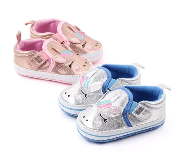 Cute Star&heart PU Casual Sports Toddler New Born Baby Shoes Unisex factory
