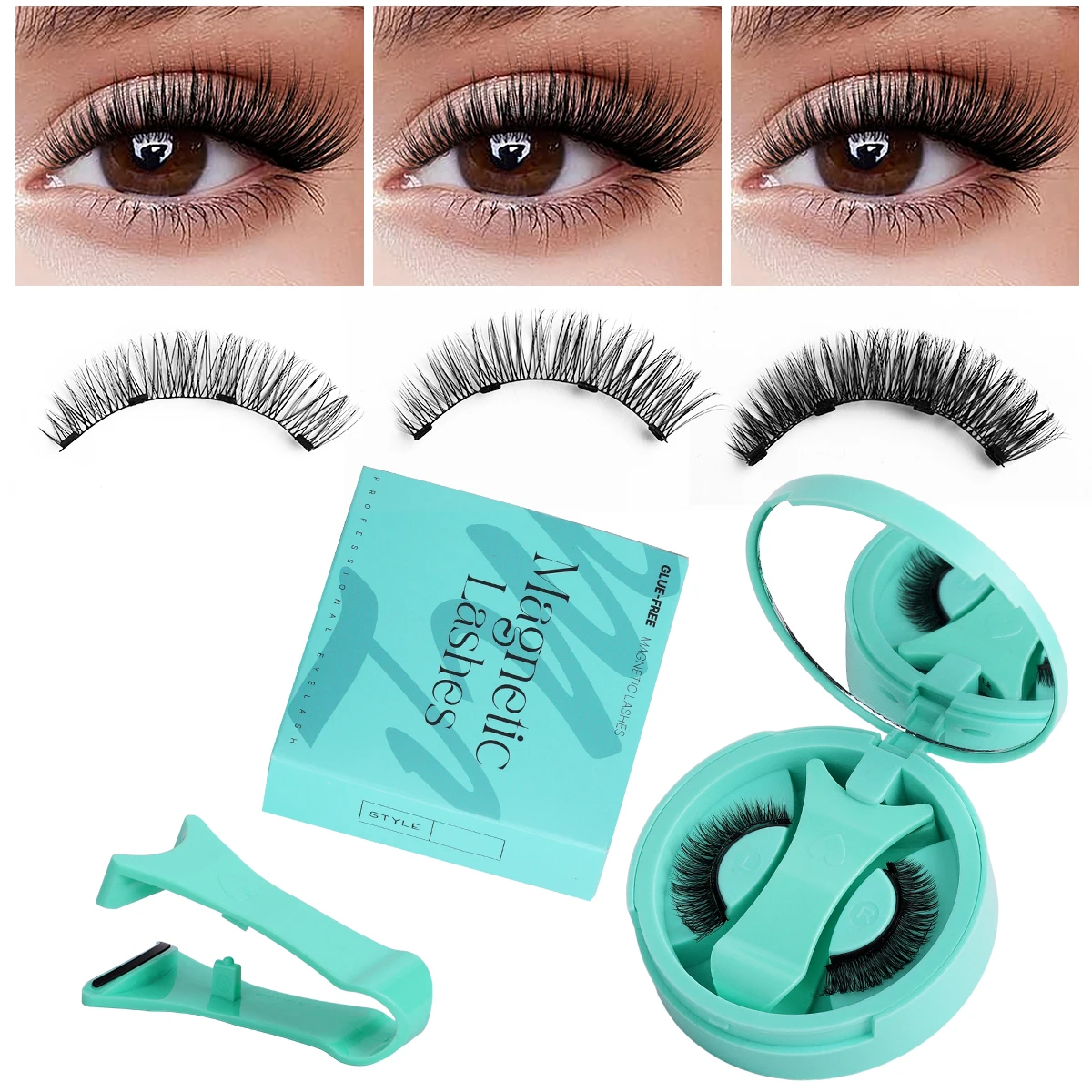 Custom Wholesale Individual Lash Clusters Eyelash Extention Professional Diy Lash Extension Kit Pre-Cut Segment Cluster Lashes