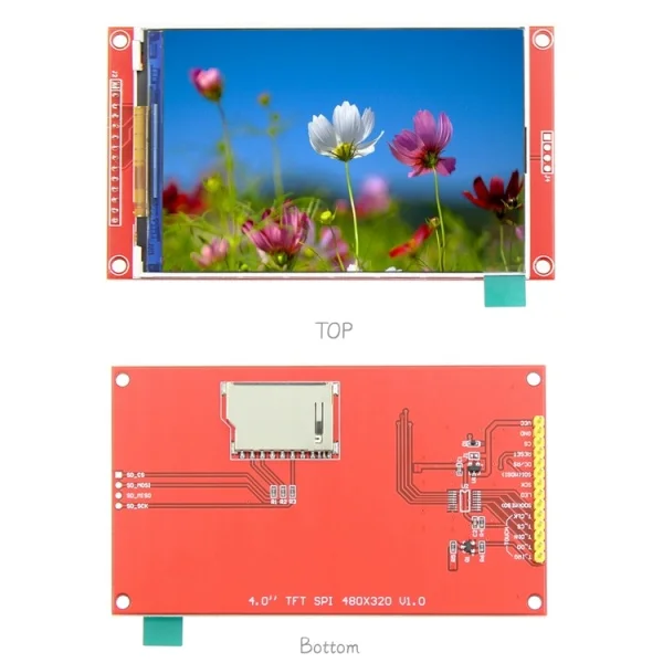

SPI serial port series 2.2/2.4/2.8/3.2/3.5/4.0 inch TFT touch screen LCD display module with ILI9341/ILI9488/ILI9486L Driver IC