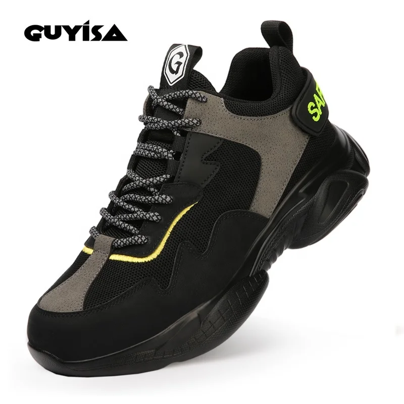 

GUYISA OEM ODM &OBM CE safty shoes men safety boot composite steel toe safety shoes composite toe