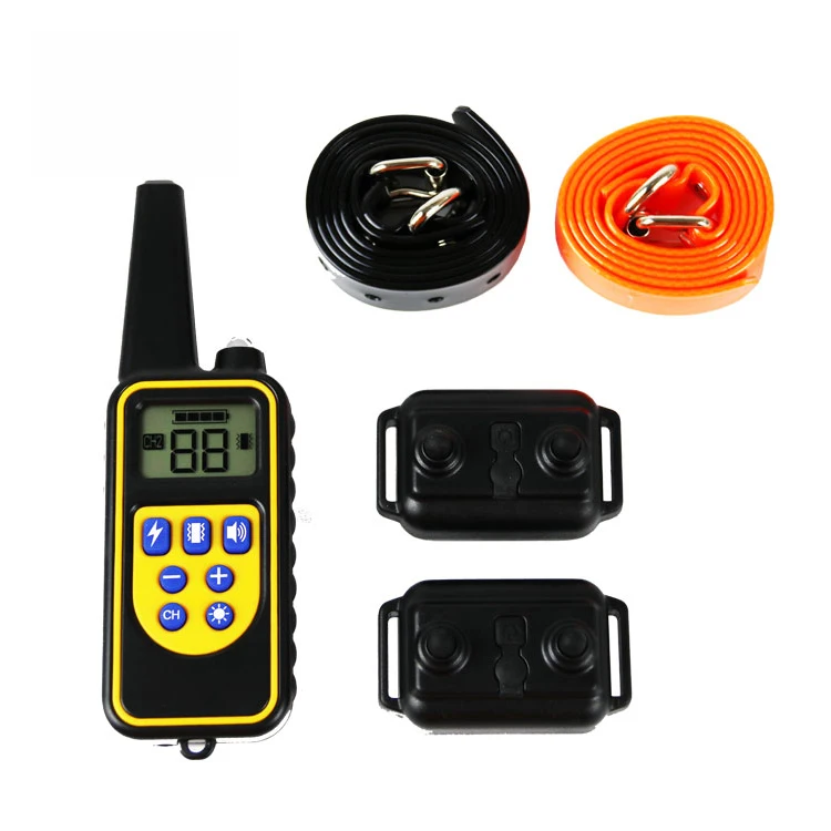 

Waterproof Dog Shock Training Beeper Collar with Remote for Hunting