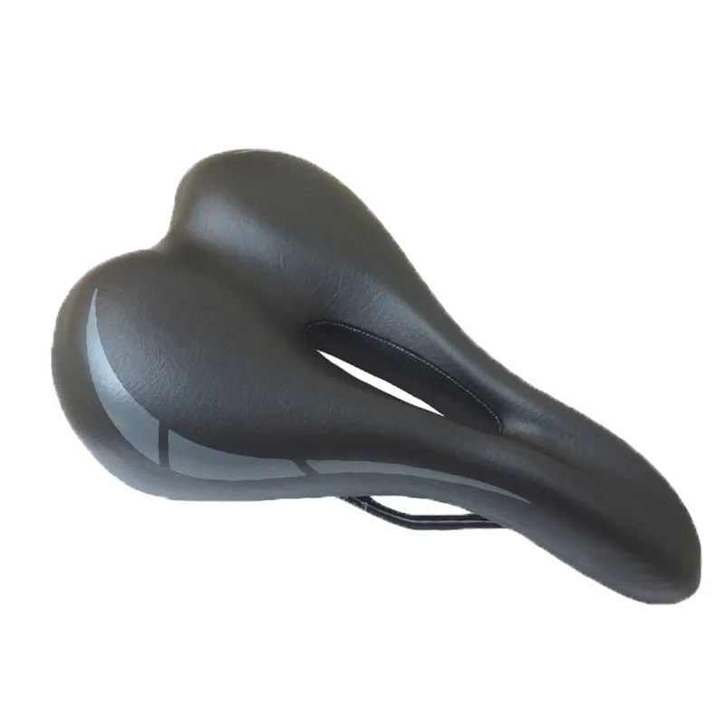 

Best Breathable Road Racing Bike Mtb Saddle Waterproof Pu Leather Comfortable Shock Absorbing Foam Sponge Bicycle Saddles, Black,white