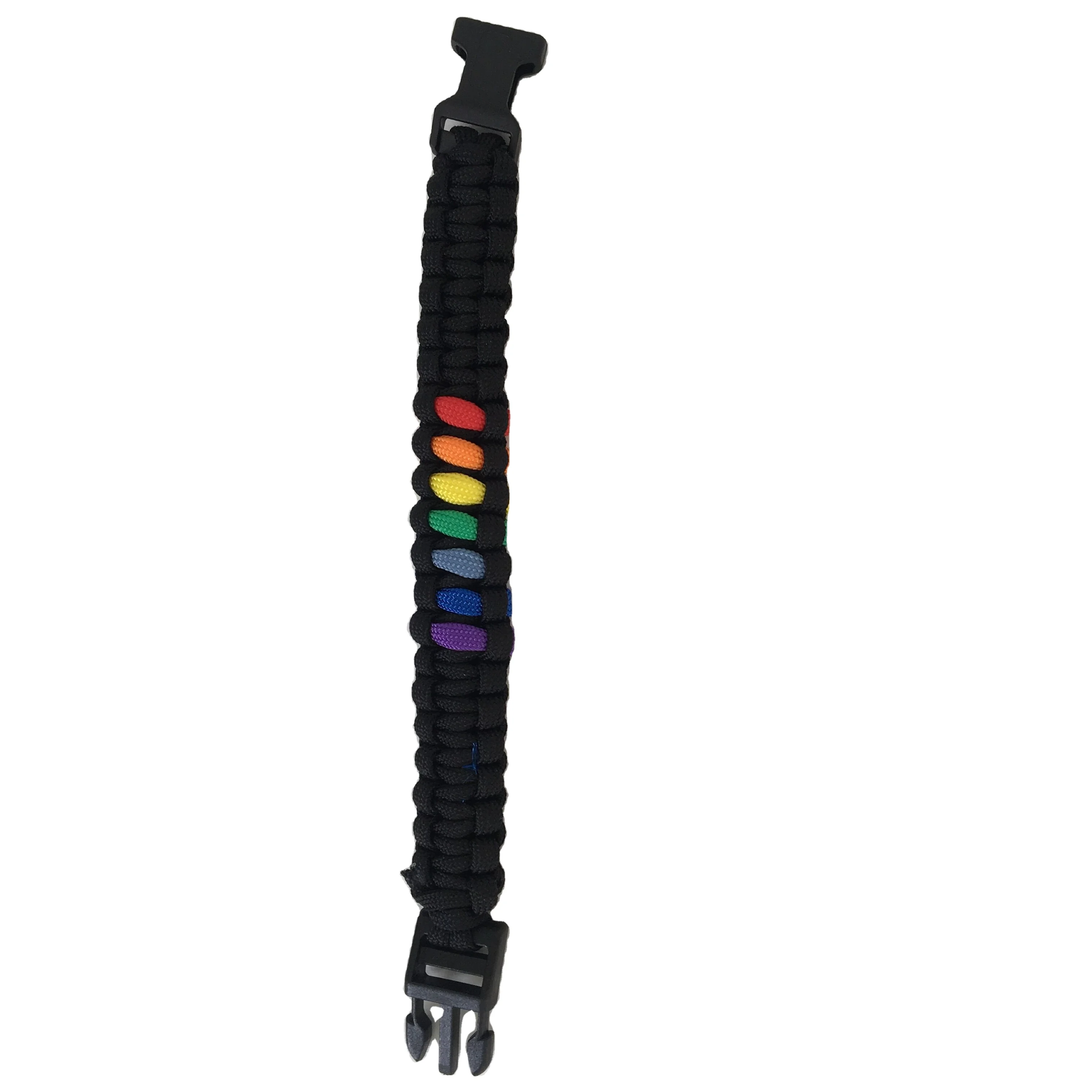 

manufacturer wholesale lgbt gay pride bracelets, handmade paracode pride rainbow ribbon bracelet, Rainbow gay pride