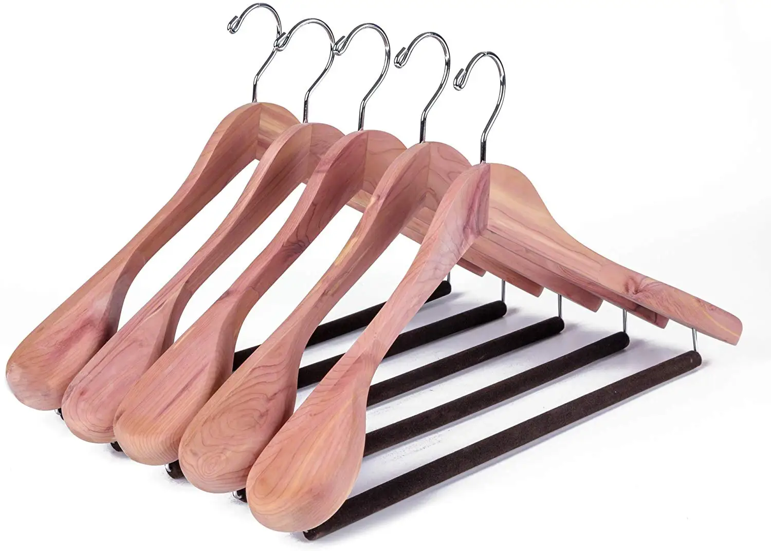 Wooden Hangers Suppliers Boutique Stand Custom Wooden Suit Wholesale Coat Wooden Luxury Hanger