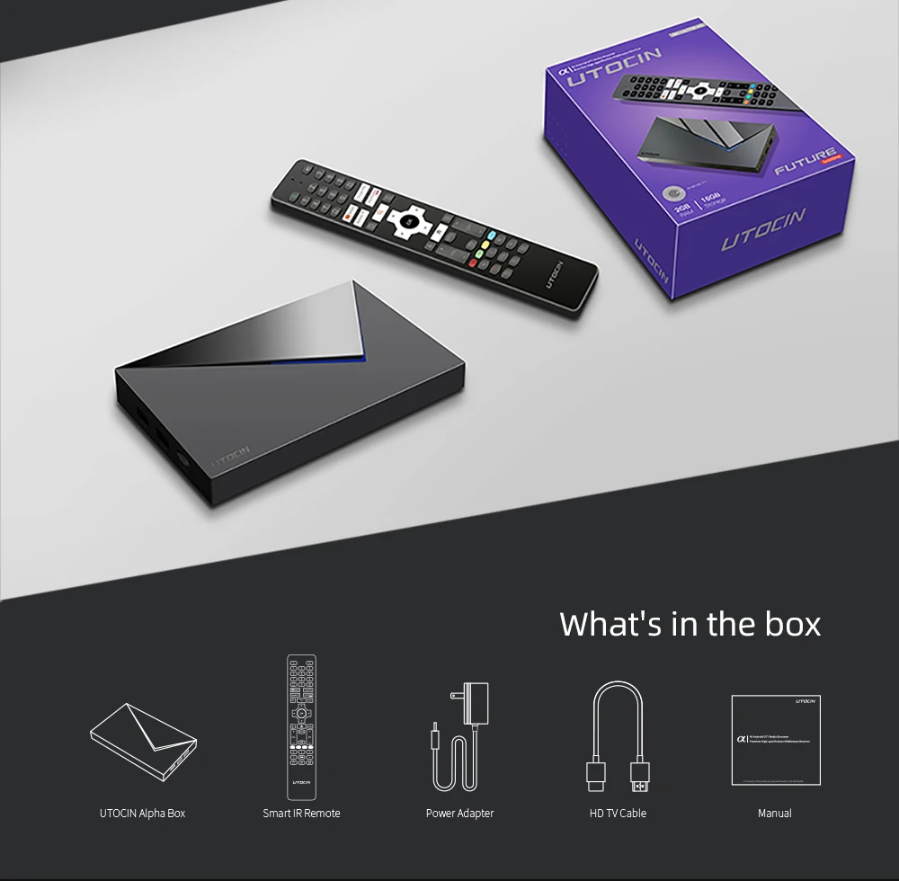 

Utocin alpha Future TVONLINE OTT Box S905W2 5g Wifi Media Streamer Box 2GB 16GB android 11 TV Box same function as Mytvonline