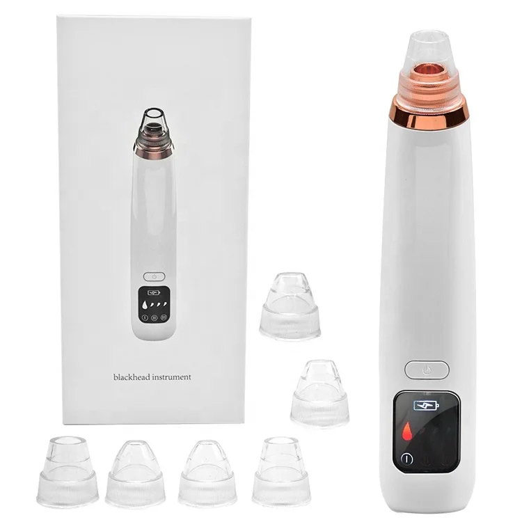 

Best Selling USB Rechargeable Deep Cleaning Blackhead Remover Pore Vacuum, White
