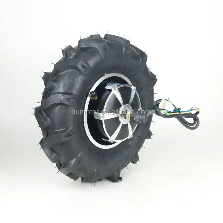 

M 48v 500w tractor tubeless air tire 13 inch dc geared wheelbarrow hub motor