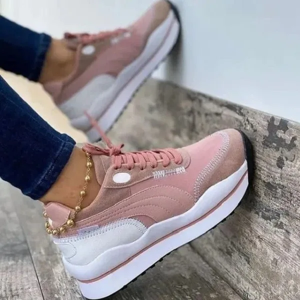

BUSY GIRL AL5458 Women sneakers zapatillad de mujer casual sneaker sports shoes fashion casual sneakers women 2021, 4 colors
