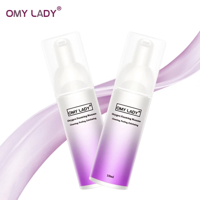 

OMY LADY facial Nourishing Cleanser Foam Moisturizing Face Wash ALOE exfoliating foam OEM