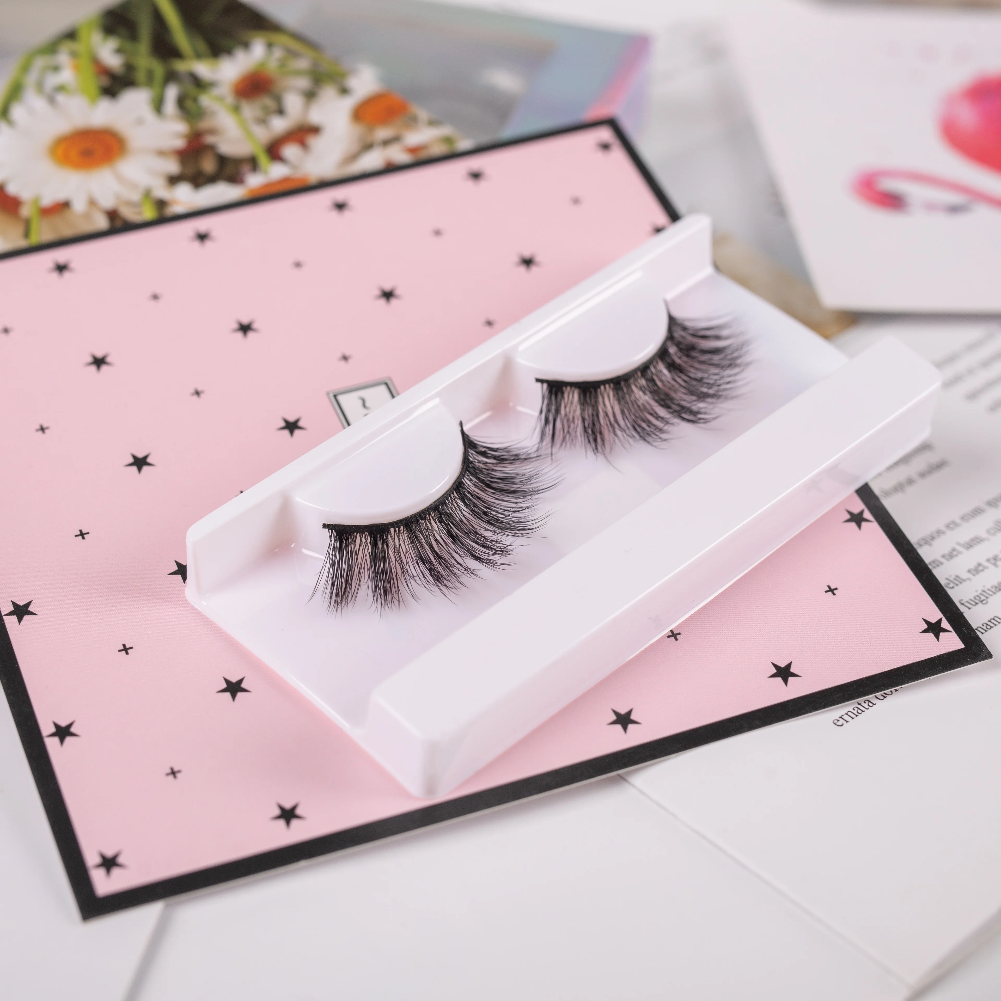 

2021 new trend wholesale silk eyelashes private label extension hot sale 3d silk eyelashes