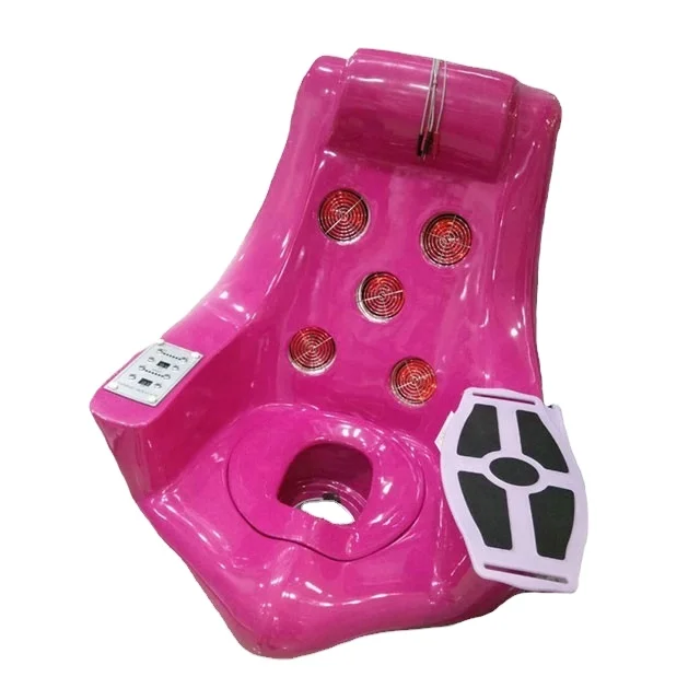 

Multifunctional automatic vaginal care vaginal steam chair/viginal steamer for female cleaning care, Pink white