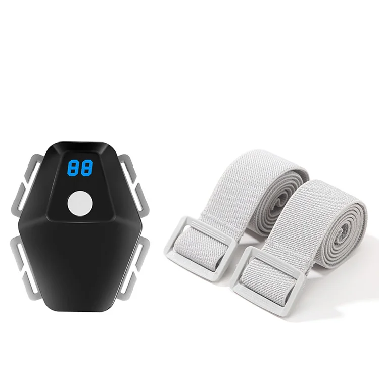 

LED light Vibration Reminder Brace Back Posture Corrector Device For Men Women J-5000, Grey
