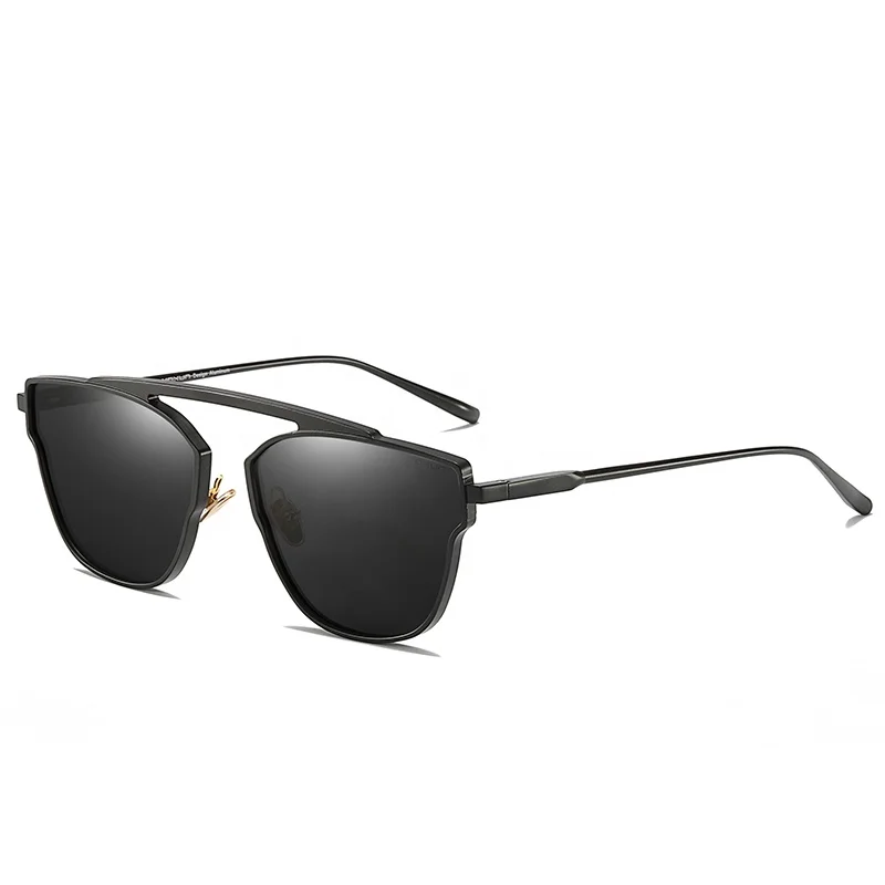 

YAXUN High Quality Luxury Polarized Sunglasses Al-Mg Metal Frame can custom logo Men Women