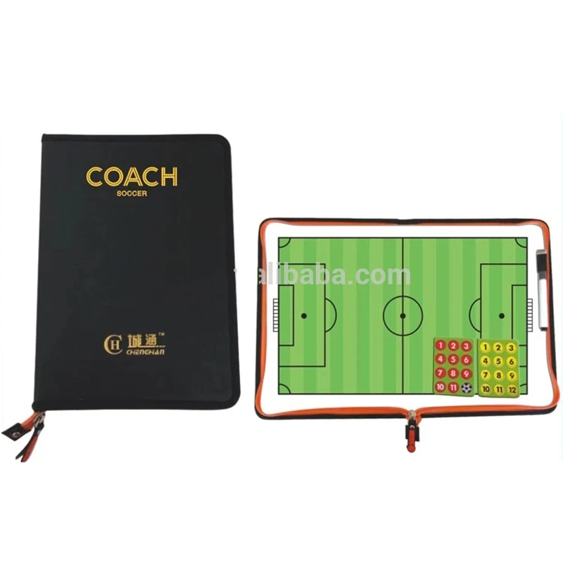 Football Soccer Coach Using In Training Equipment Magnetic Tactic Board
