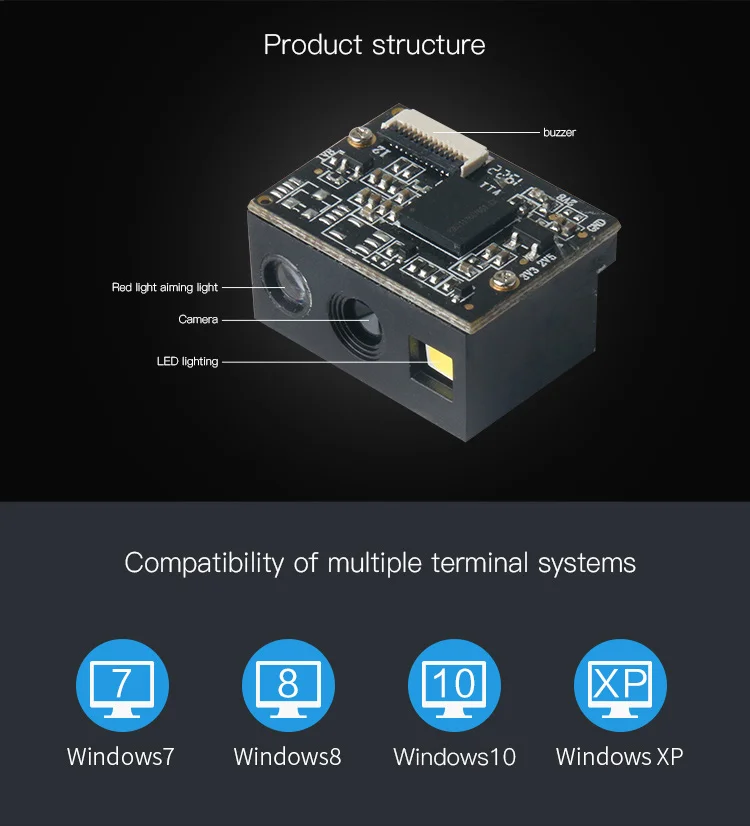 Technical Small Turnstile Kiosk Qr Code Reader Oem 2d Barcode Scanner ...