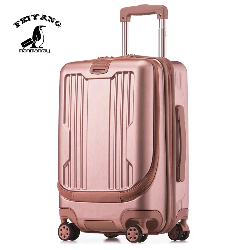 

New Style Custom Logo Travel Draw-bar box Trolley Luggage case, Customized color