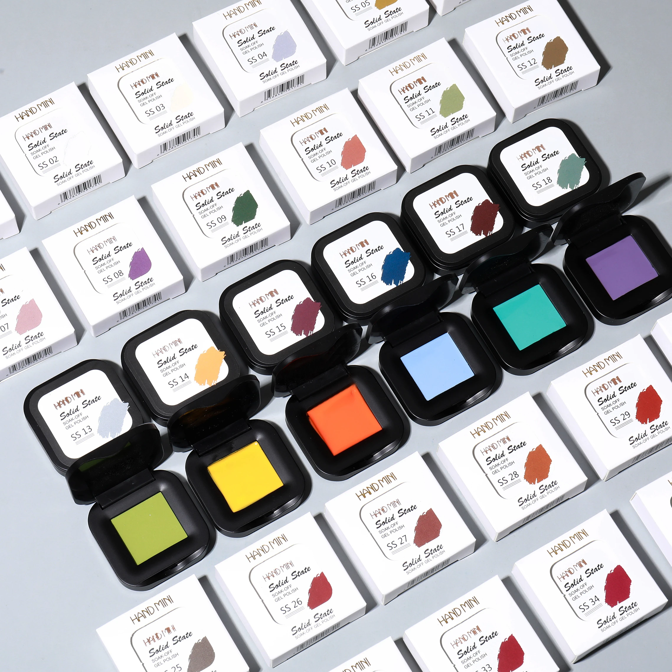 

Factory Wholesale 36Colors Solid UV Gel Set, 36 colors