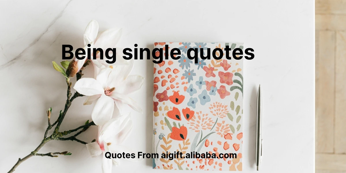 being single quotes