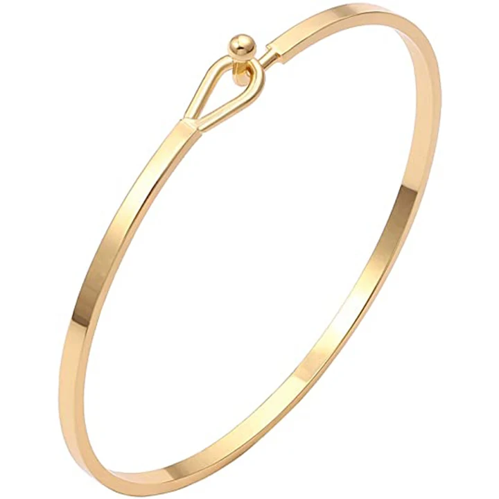 Handmade Minimalist Jewelry Delicate Simple Thin Cuff Bangle Hook Bracelet Gold Bangle Gold Bracelets for Women, Picture shows
Handmade Minimalist Jewelry Delicate Simple Thin Cuff Bangle Hook Bracelet Gold Bangle Gold Bracelets for Women, Picture shows