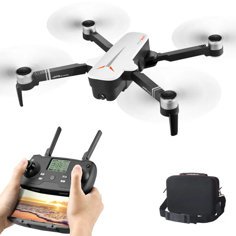 Foldable Brushless Professional GPS Drone With 5G WIFI FPV FHD 4K camera Long Time Flight Follw Me RC Quadcopter