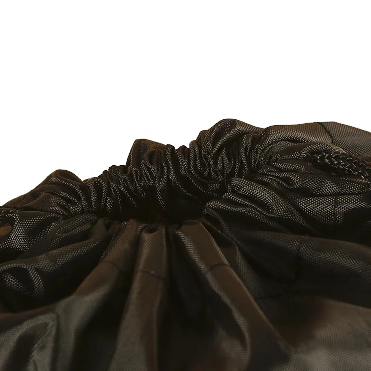 
Promotional 210D polyester custom logo sublimation drawstring shopping bags 