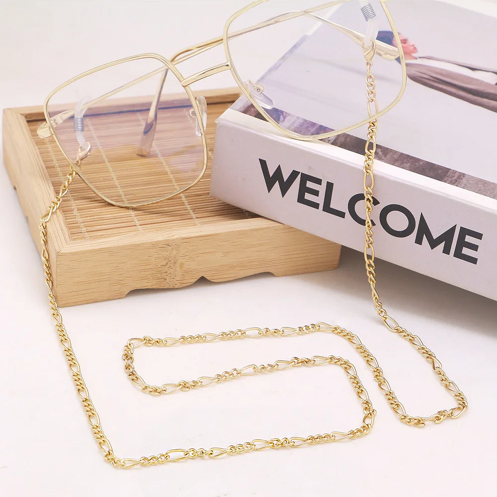 

Top sale glasses accessories fashion metal glasses chain rope sunglasses chain holder, As pic