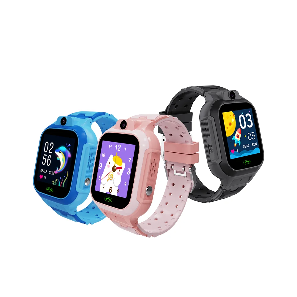 

2023 Hot Selling Kids Smart Watch LT37E GPS 1.4 Inch Touch Screen 4G IP67 Waterproof With Camera LBS WIFI Smartwatch Kids