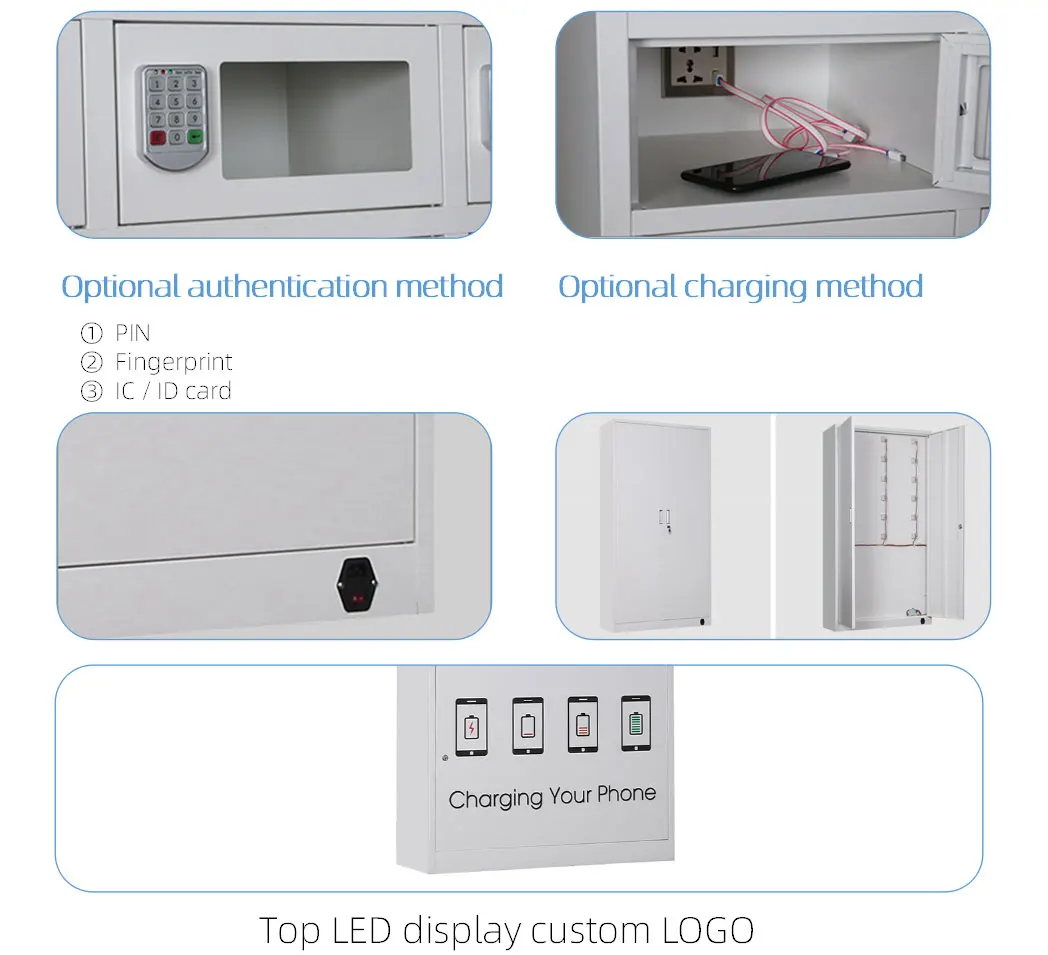   New 18 doors Optional password lock Included All Device Multifunction charging locker