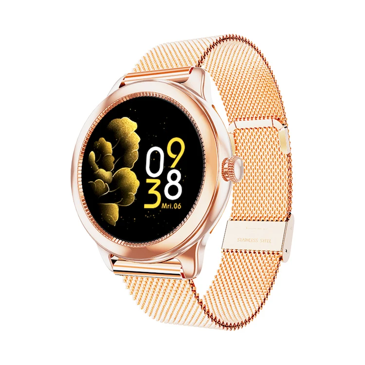 

1.1inch colorful round screen B8 pro Gloryfit APP DIY watch face call and SMS reminder heart rate monitoring smartwatch