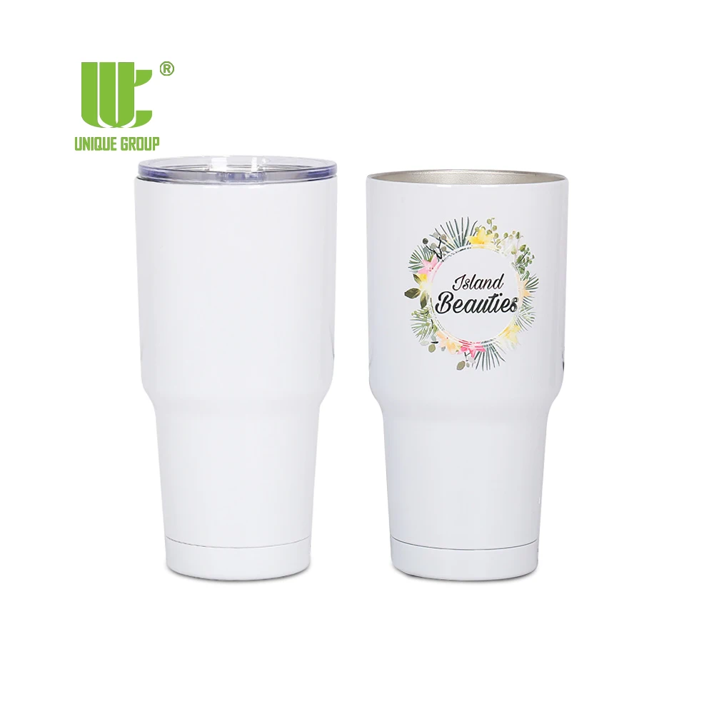 

Unique Group Wholesale Double Wall Insulated Vacuum Stainless Steel Sublimation Blank 30oz Tumbler Cup, Powder & paint available