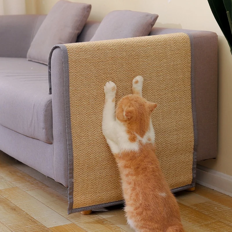 

Factory Wholesale Custom Logo Sisal Cat Scratch Pad Cat Scratch Mat