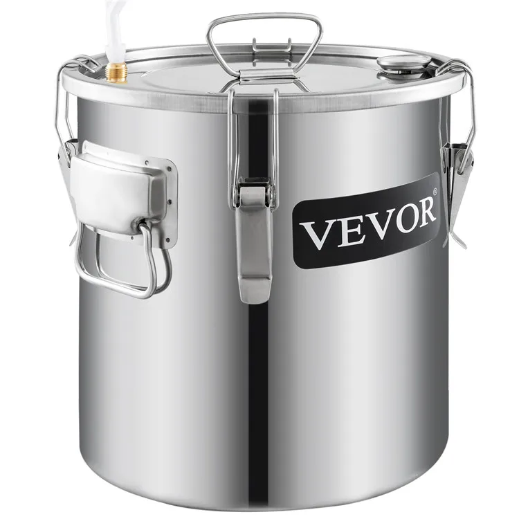 5.5gal Home Use Moonshine Still Brewing Stainless Steel Beer Keg