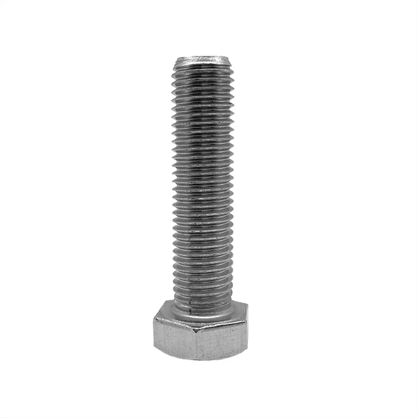 Stock DIN933 DIN931 OEM Fasteners SS201 SS304 SS316 Stainless Steel Hex Bolt With Free Samples