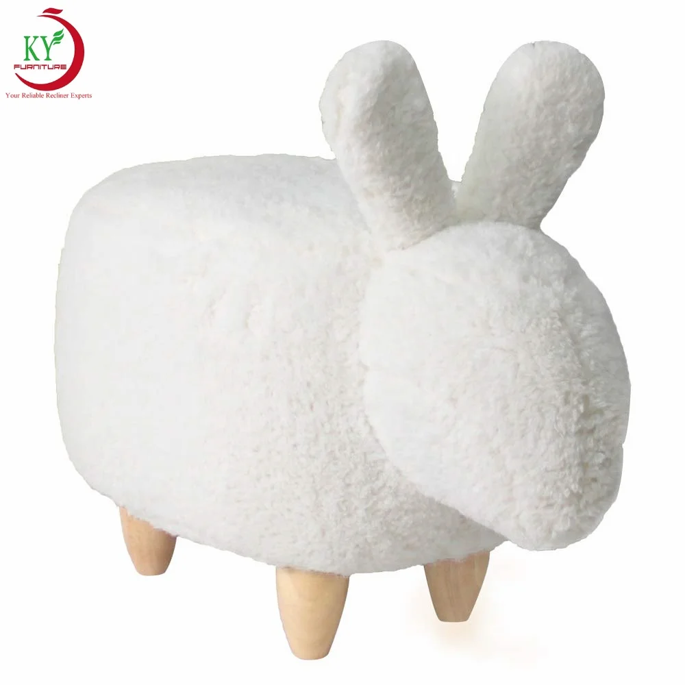 

JKY Furniture Ottoman Footrest Stool Living Room Furniture Home Stool & Ottoman Modern Carton with Storage Vivid Adorable Animal