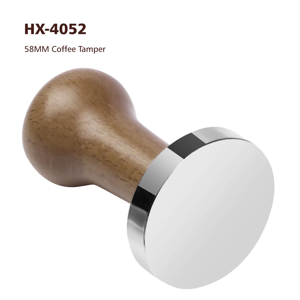 

Wooden Coffee Tamper Standard Coffee Tool Espresso Coffee Tamper 58mm