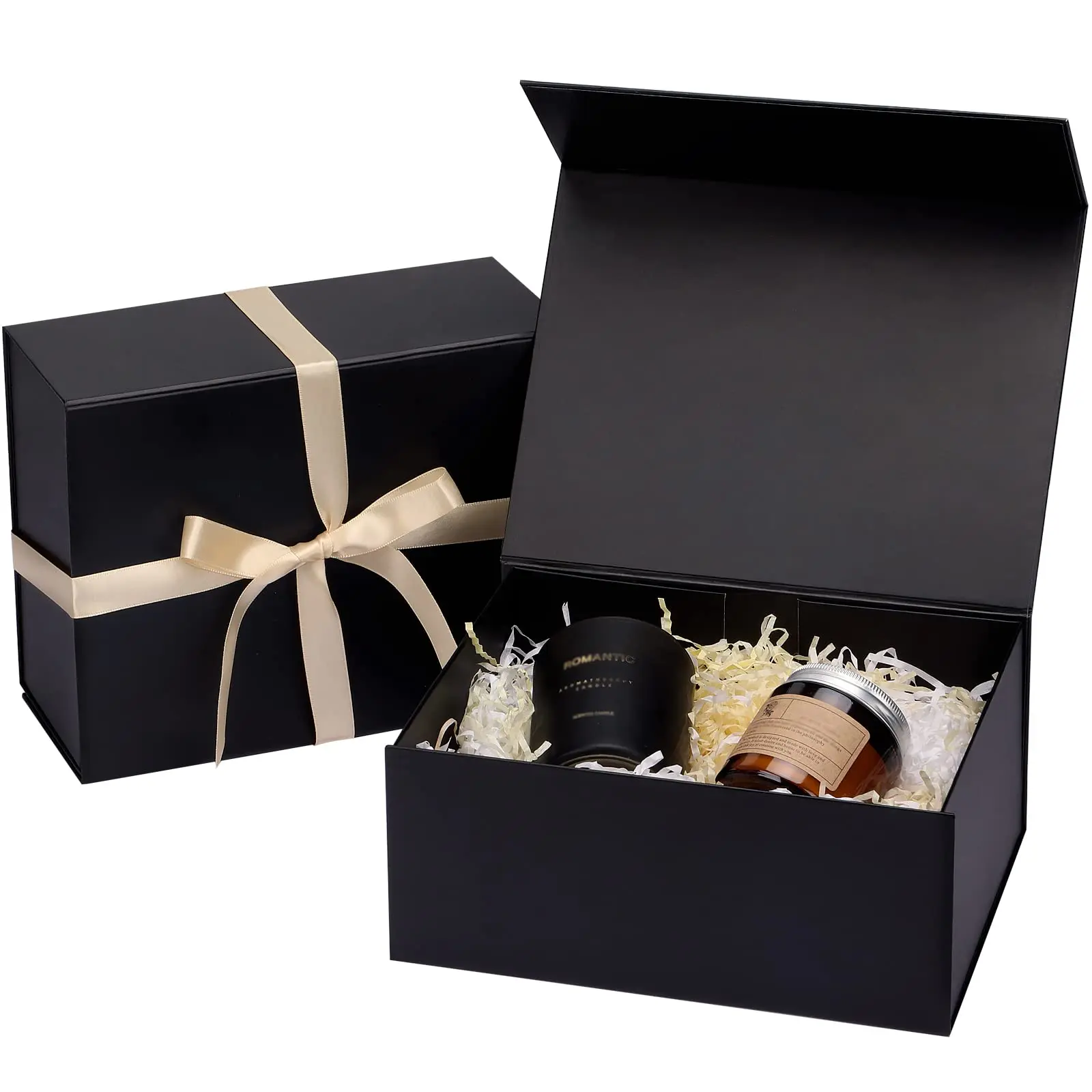 

Gift Box 7.8x7x3.1 Collapsible Bridesmaid Groomsmen Proposal Box with Magnetic foldable Gift Boxes for Wedding Christmas gift